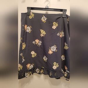 LOFT Midi Floral Skirt.